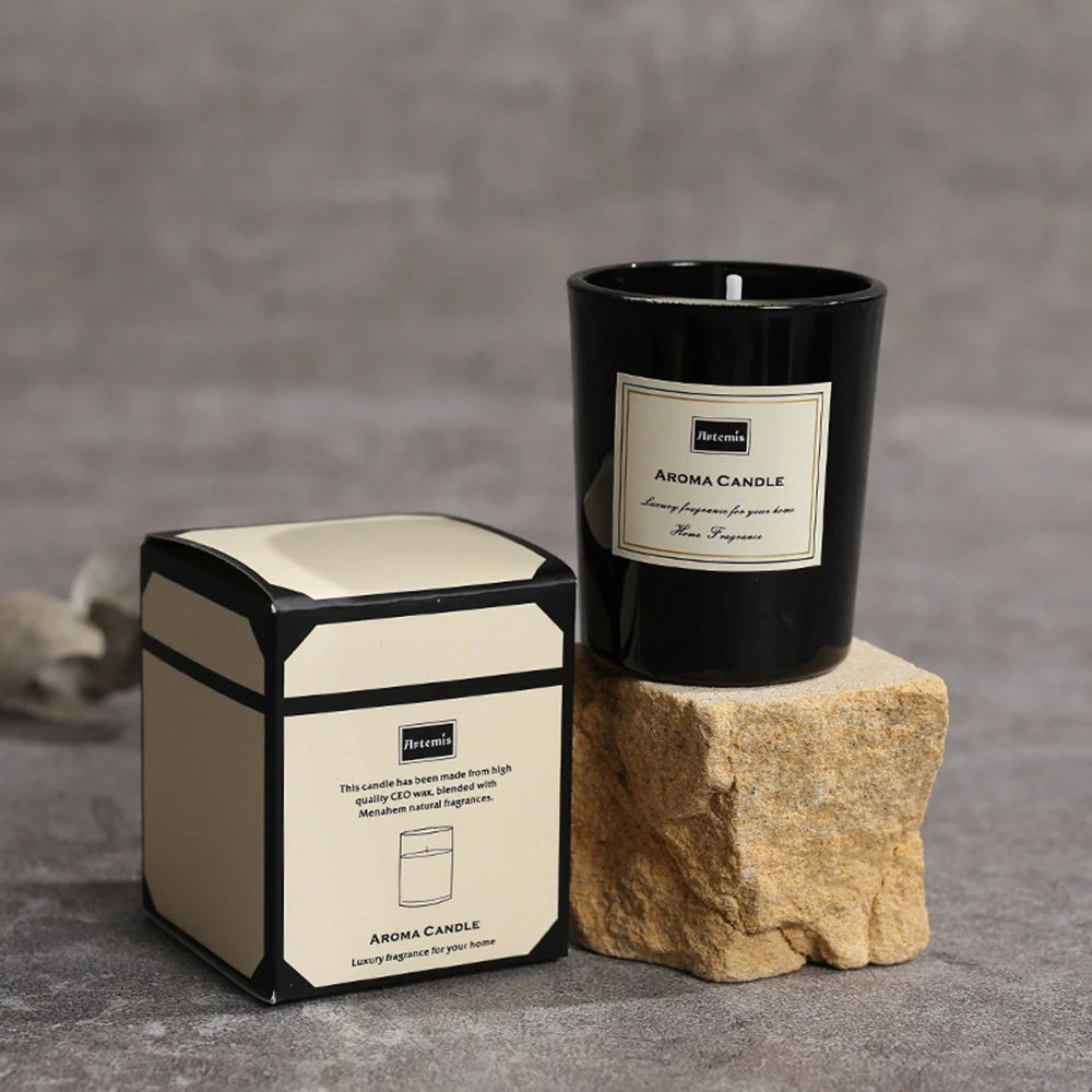 Mini Luxury Scented Candle – Cozy Elegance in Every Flame
