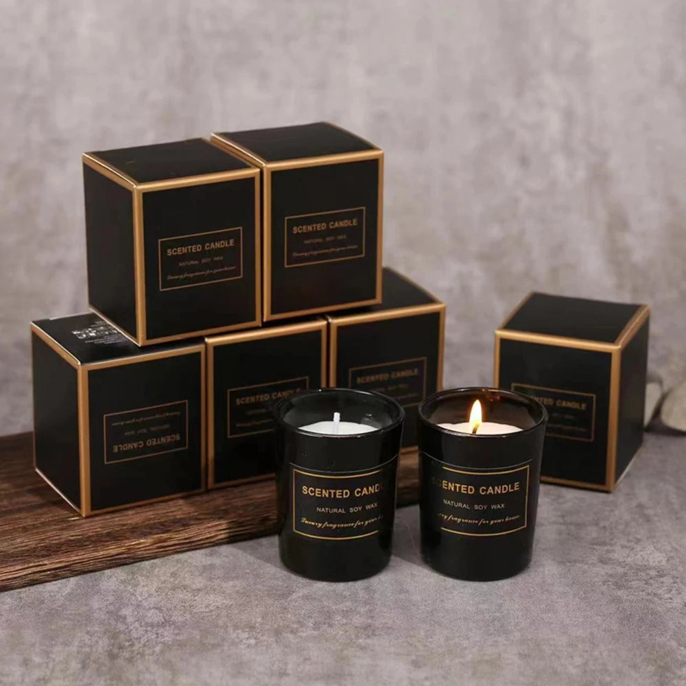 Mini Luxury Scented Candle – Cozy Elegance in Every Flame