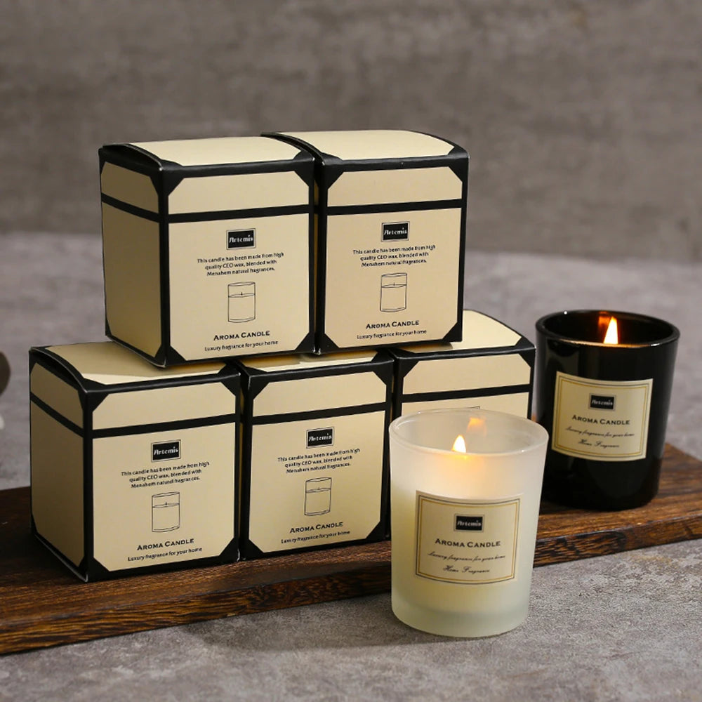 Mini Luxury Scented Candle – Cozy Elegance in Every Flame